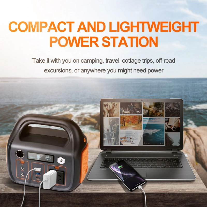 Solar 220V 110V 600W Energy Storage Power Supply 500watt Home Emergency Backup Battery DC 12/24V AC 110V 220V Portable Generator Solar