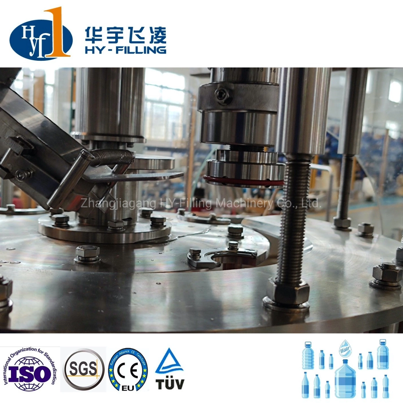 Automatic Plastic Bottle 3-10L Water Filling Line Beverage Bottling Machine Packing Line with Cheap Price