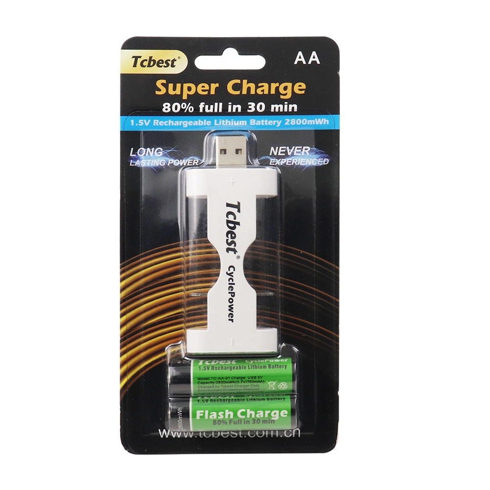 USB Battery Charger for AAA Battery Charger Faster Charger