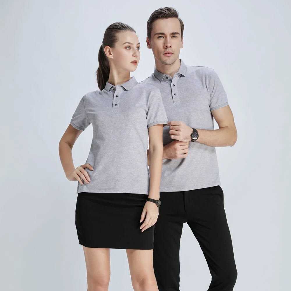 Couple Style Quick-Drying Soft Sports Casual Simple Polo Shirt