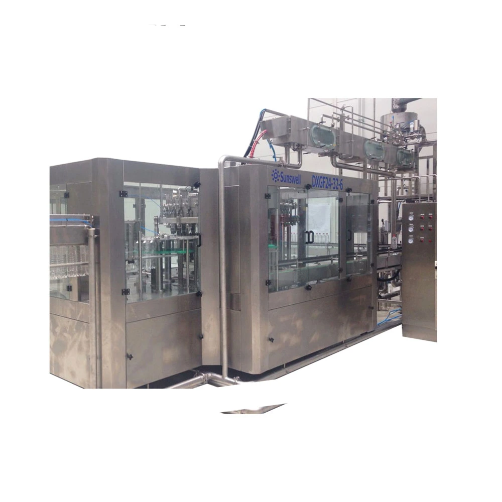 SUS304 Material of Aerated Water Filling Machine for Plastic Bottles