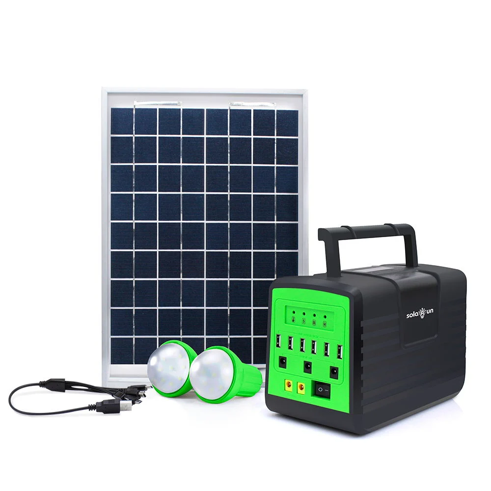 off Grid Solar Power Station Phone Charging Bank Power System Pay as You Go