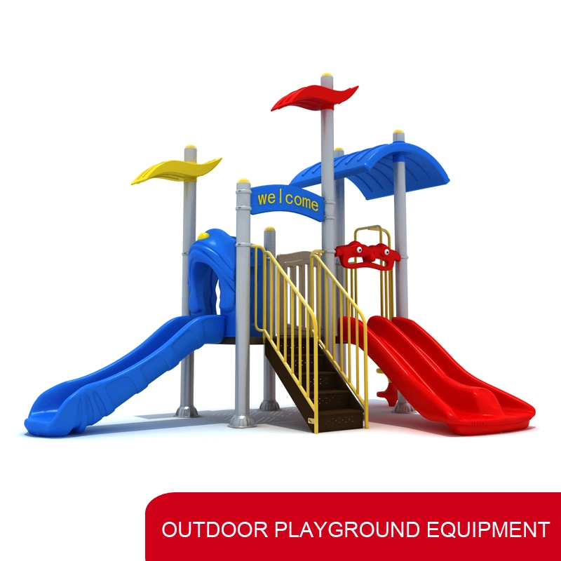 Plastic Toy Amusement Park Baby Swing Custom Gym Outdoor Playground Slide