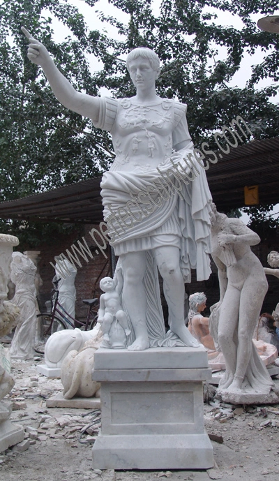 Carved Marble Sculpture Garden Statue Stone Carving with Granite Sandstone (SY-X1551)