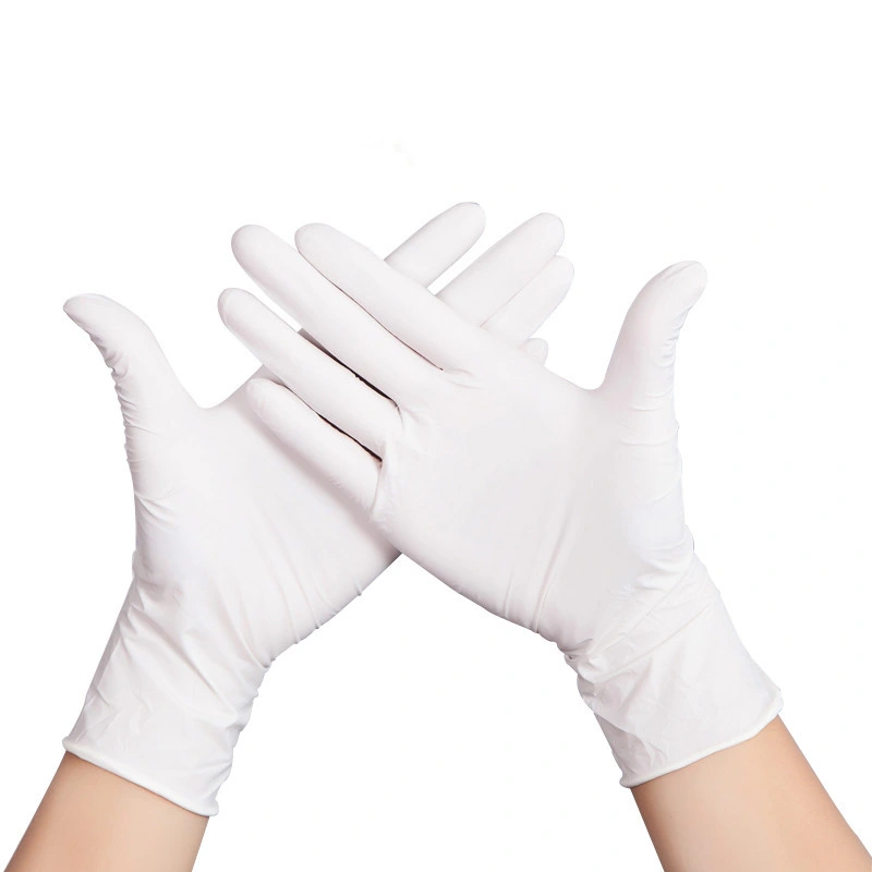 9pulgadas Azul/Blanco/Negro especial Salón de belleza /Alimentos/farmacéutica de látex desechables Mayorista de Seguridad de Protección de examen de vinilo Guantes de nitrilo Rubbe PVC