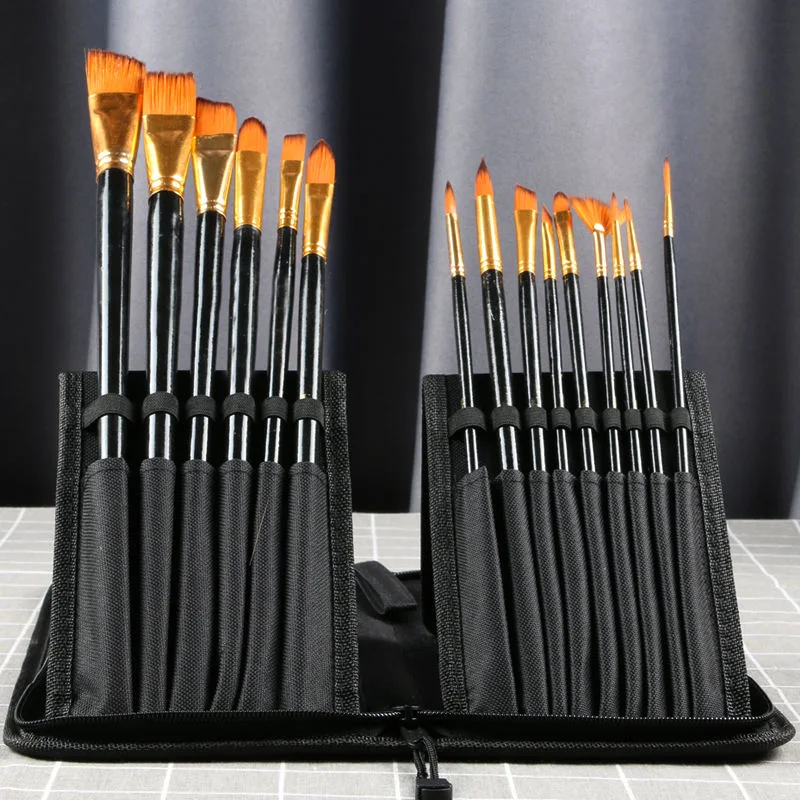 BROSSE ARTISTIQUE 15PCS pour la peinture et le dessin