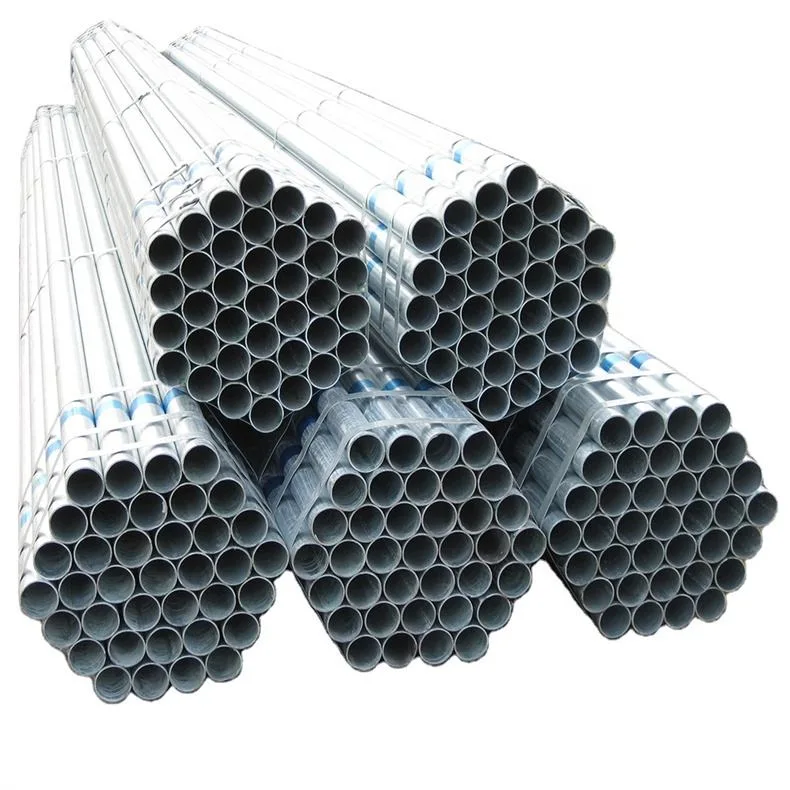 China Hot DIP Galvanized Round Steel Pipe / Gi Pipe Pre Galvanized Steel Pipe Galvanized Tube for Construction