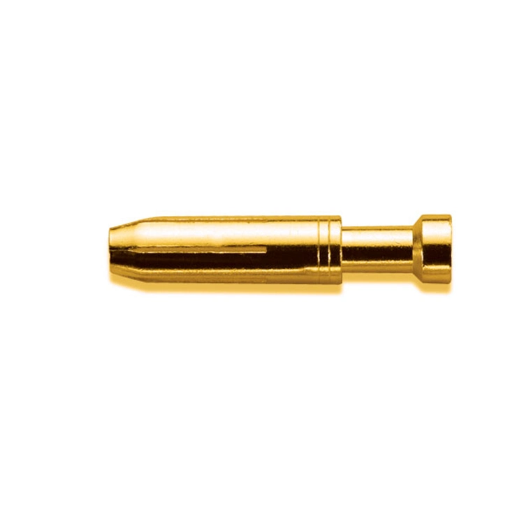 Cesm-0.37, Cesm-0.5, Cesm-0.75, Cesm-1.0, Cesm-1.5, Cesm-2.5, Cesm-4.0 16A Gold Plated Male Crimping Pins for Hee Heavy Duty Connectors