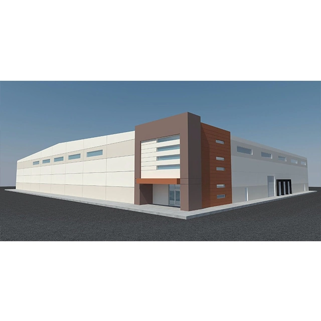 Prefabricated Warehouse Buildings Prefab Workshop in Steel Metal Storage Building