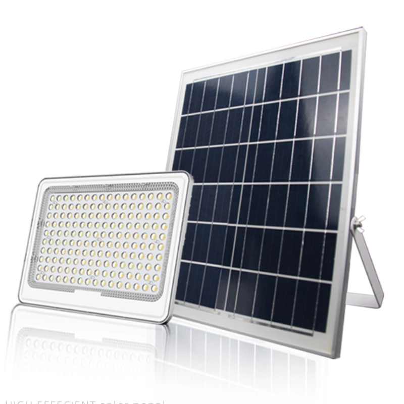 Smart Control SMD 175lm/W LED Gartenleuchte 300W LED Solar-Flutlicht mit Lithium-Batterie