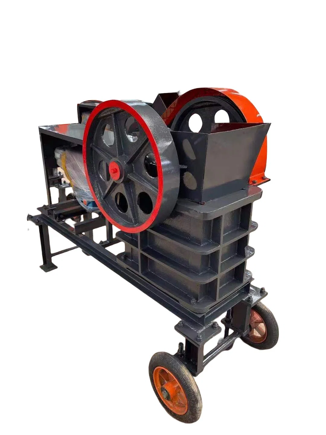 PE200*300 Vibrating Screen Hydraulic Stone Crusher Portable Crusher Primary Crushing Machinery Motor Diesel Version for Sale