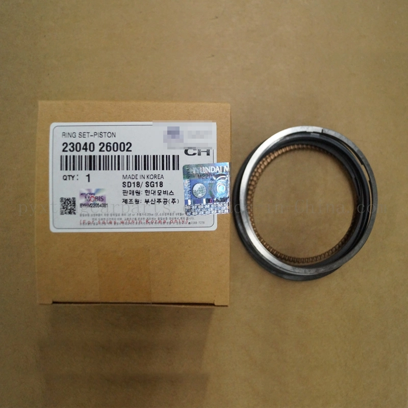 Hot Sell Car Engine Parts Piston Ring Set 23040-26002 for Hyundai Accent Verna Pride Click G4ee 1.4