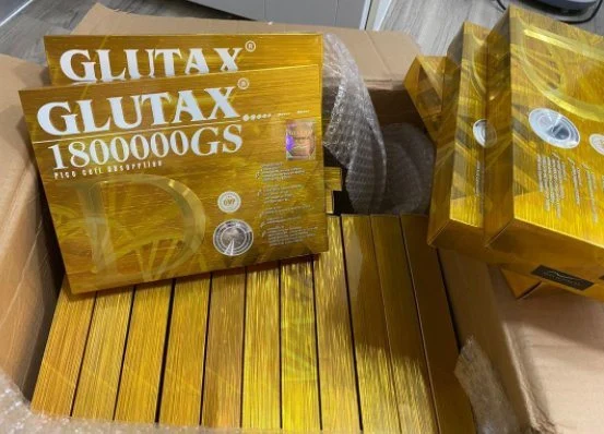 2023 Italia Glutax 2000Gs Inyección de glutatión auténtico para el blanqueamiento de la piel Inyección de glutatión Lutiona Vitamina C Cindella Curenex Melsmon