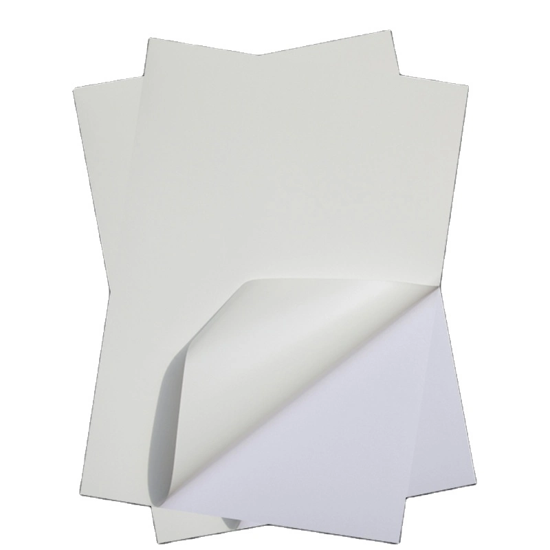 Inkjet Sticker Paper Matte Cast Coated Adhesive Paper