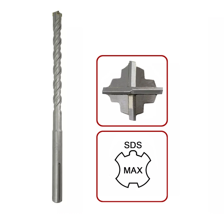 SDS Plus Rotary Hammer Drill Bits for Concrete and Rock
