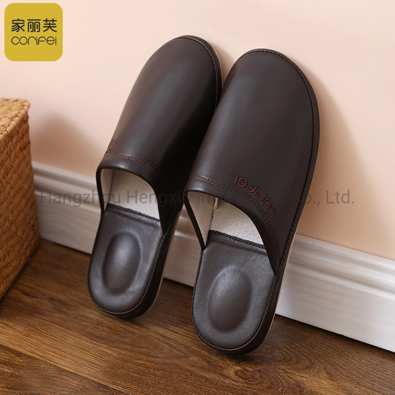 Spring Summer Slippers Indoor Bedroom House Cotton Warm Shoes Adult Guests Flats