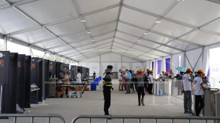 600 People Structure Tent for Beer Festival / Inside View