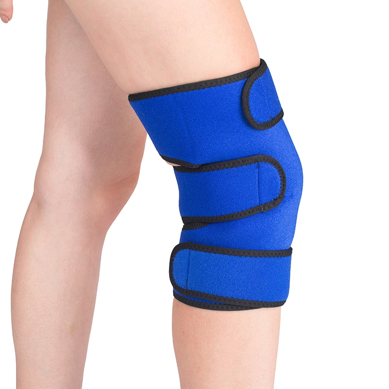 Professional Self-Heating Neoprene Brace Tourmaline Heating Fabric Support Belt Knee Pads for Joint Pain Relief