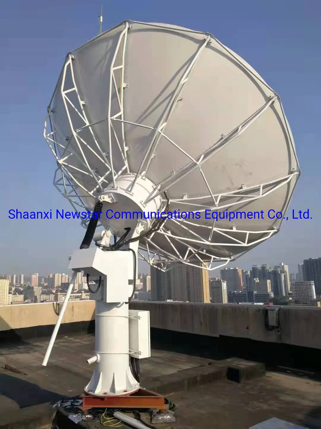 4.5m Turnhead Pedestal Satellite Rxtx Antenna