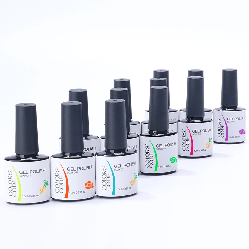 Kit de vernis à ongles couleur personnalisée pour bol de trempage Pour gel UV étiquette privée Vega gel UV organique