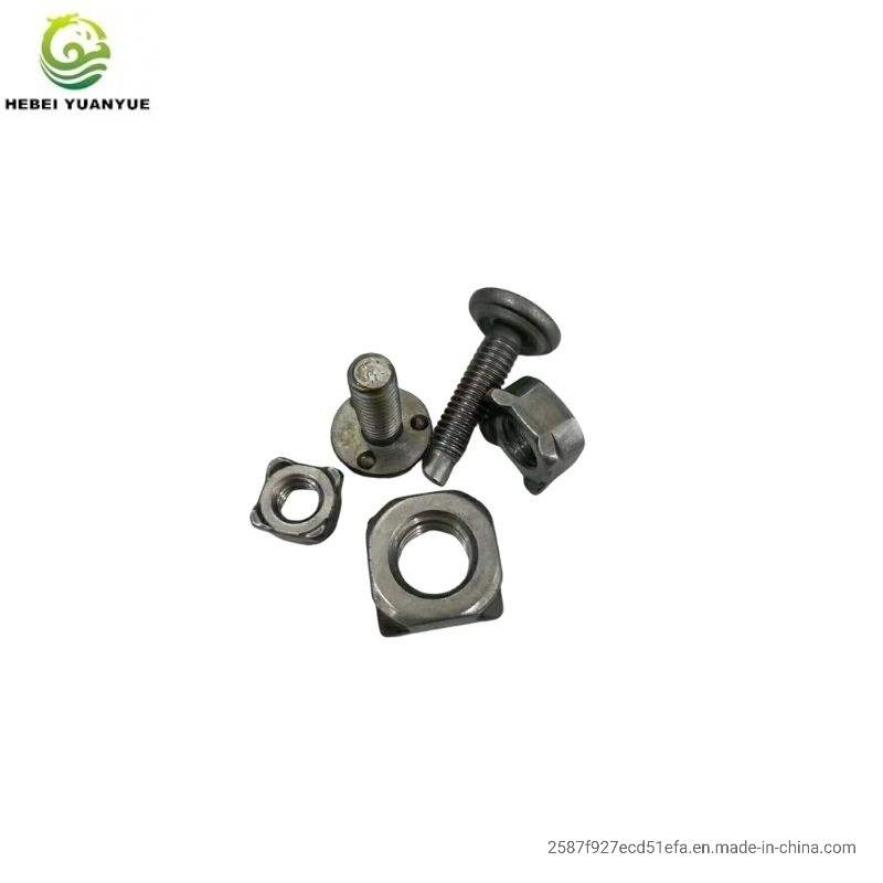 DIN 34817 Round Head Weld Bolt with Self Color