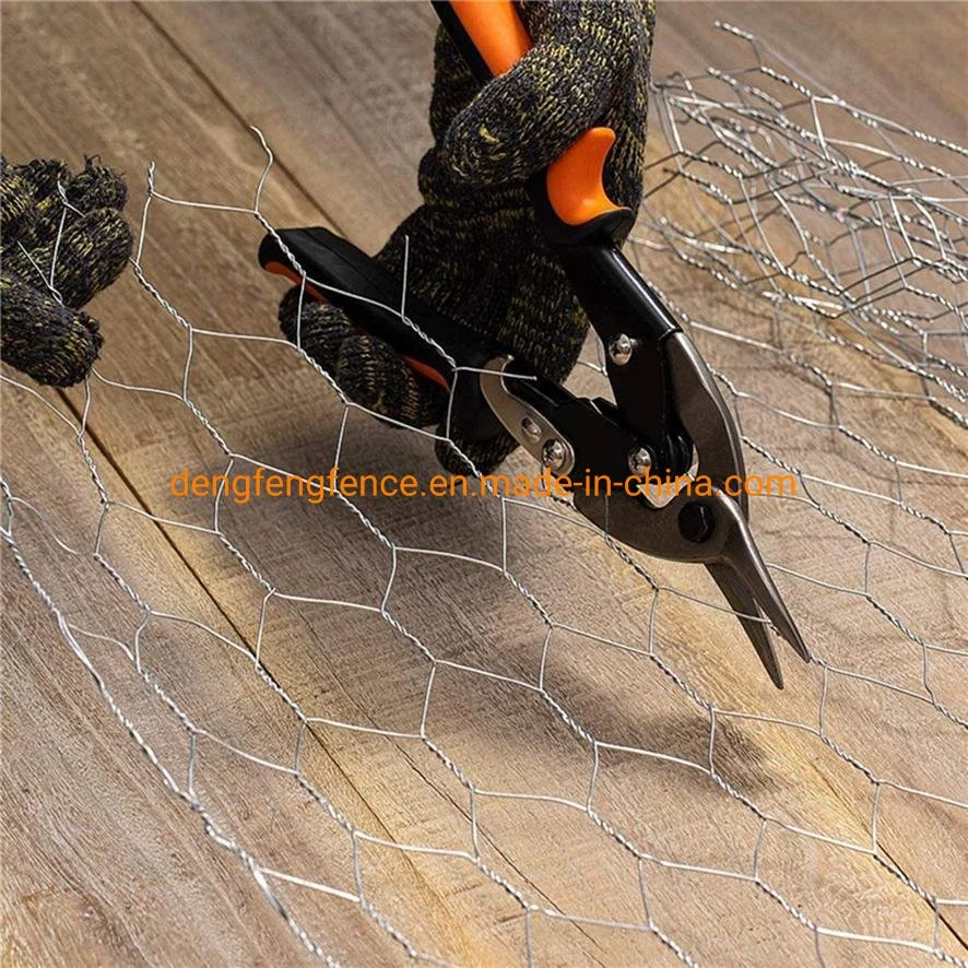 Sliver/Green/Black Galvanized PVC Coated Hexagonal Metal Poultry Wire Netting Mesh