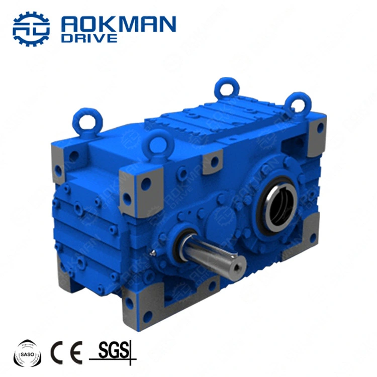 MCB Series Hollow Shaft Industrial Gearbox Helical Gear Speed Reducerl