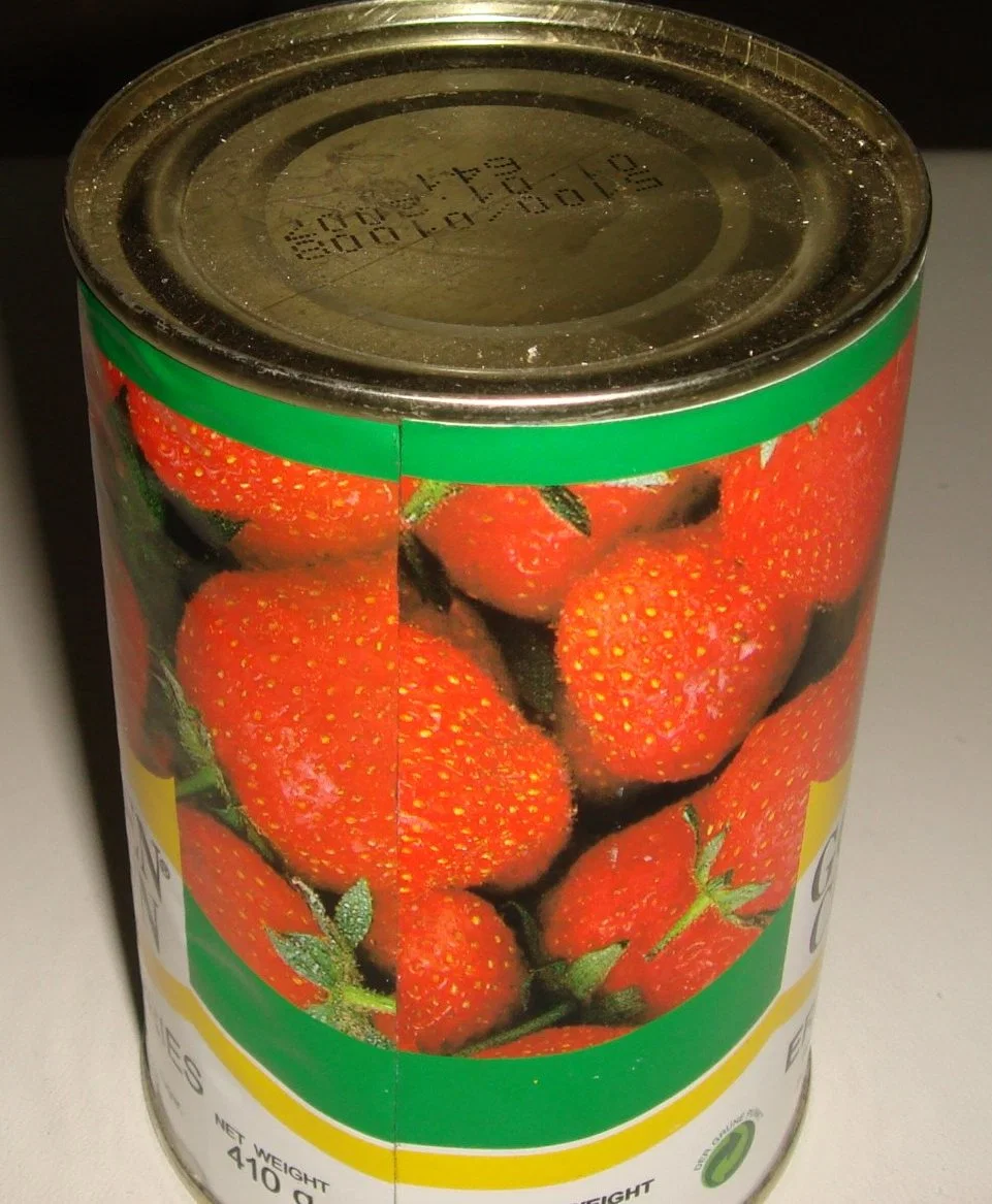 New Season Healthy Natural Food Canned Fruits Canned Strawberry in Light Syrup