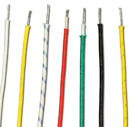 Cable de silicona flexible de las conservas de Cooper Uesd en horno de microondas 32/0,2 de 1,0 mm de cable a prueba de fuego