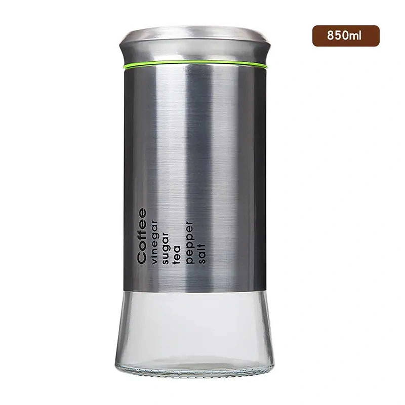 China Supplier Glass Spice Jar Bottles with Lids, Salt and Spice Shaker, Condiment Glass Cruet