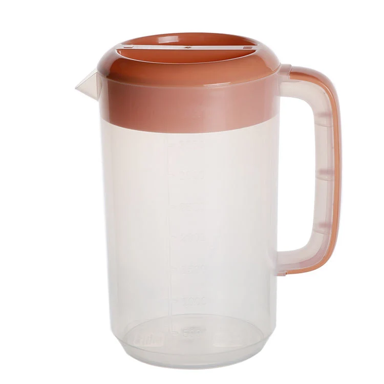 Jarra de agua fría de plástico de alta calidad 2200ml 74oz PP Pitcher Mayorista/Proveedor