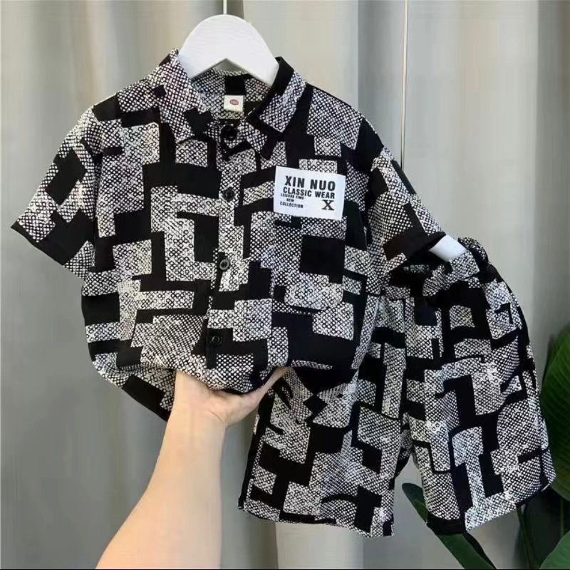 Innovative Children's Apparel Designs From Chinese Manufacturers Boy's Summer Suit