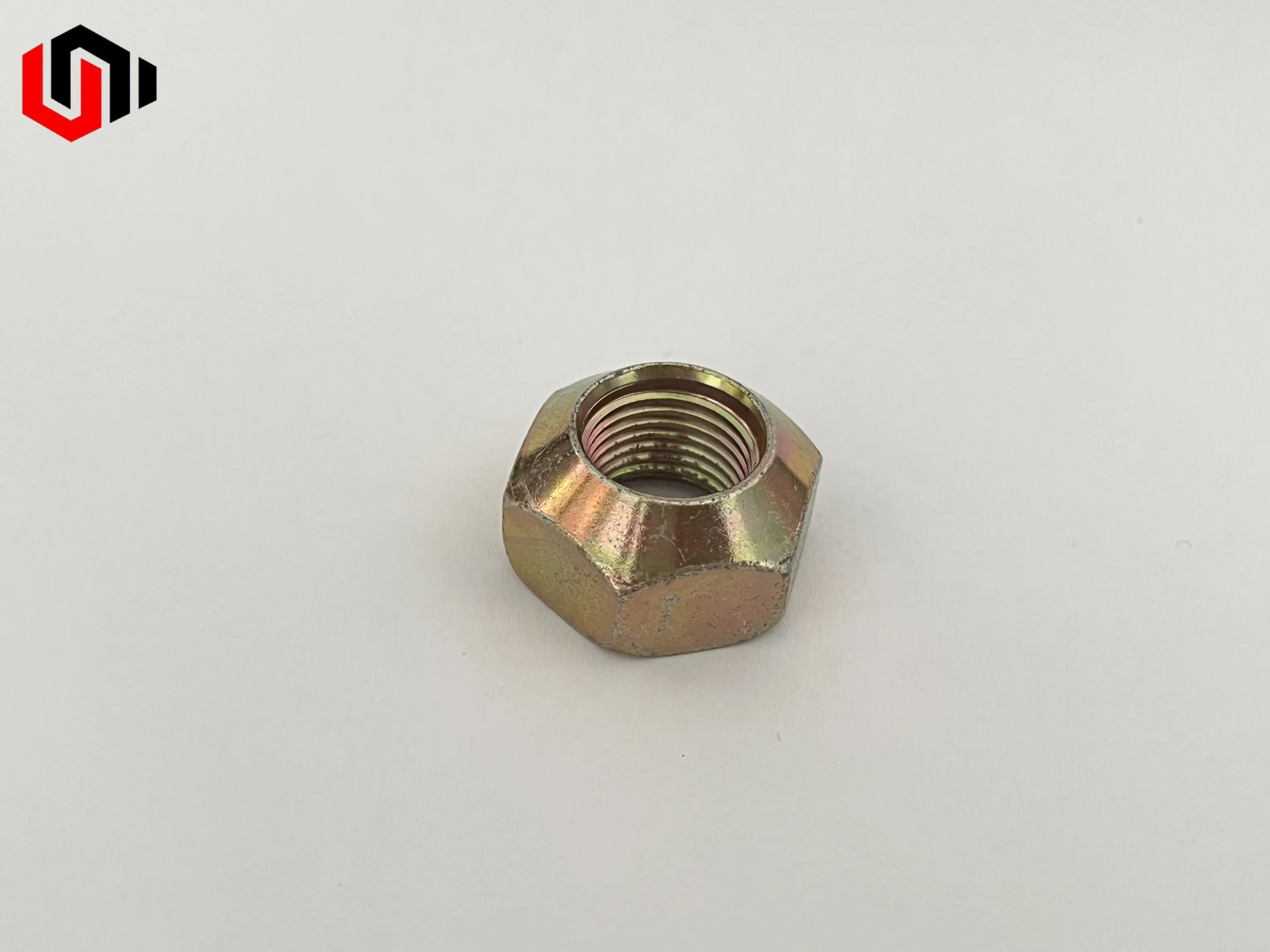 Unifixs Lug Wheel Nut Auto for Automobile Customized Yellow Zinc Plated