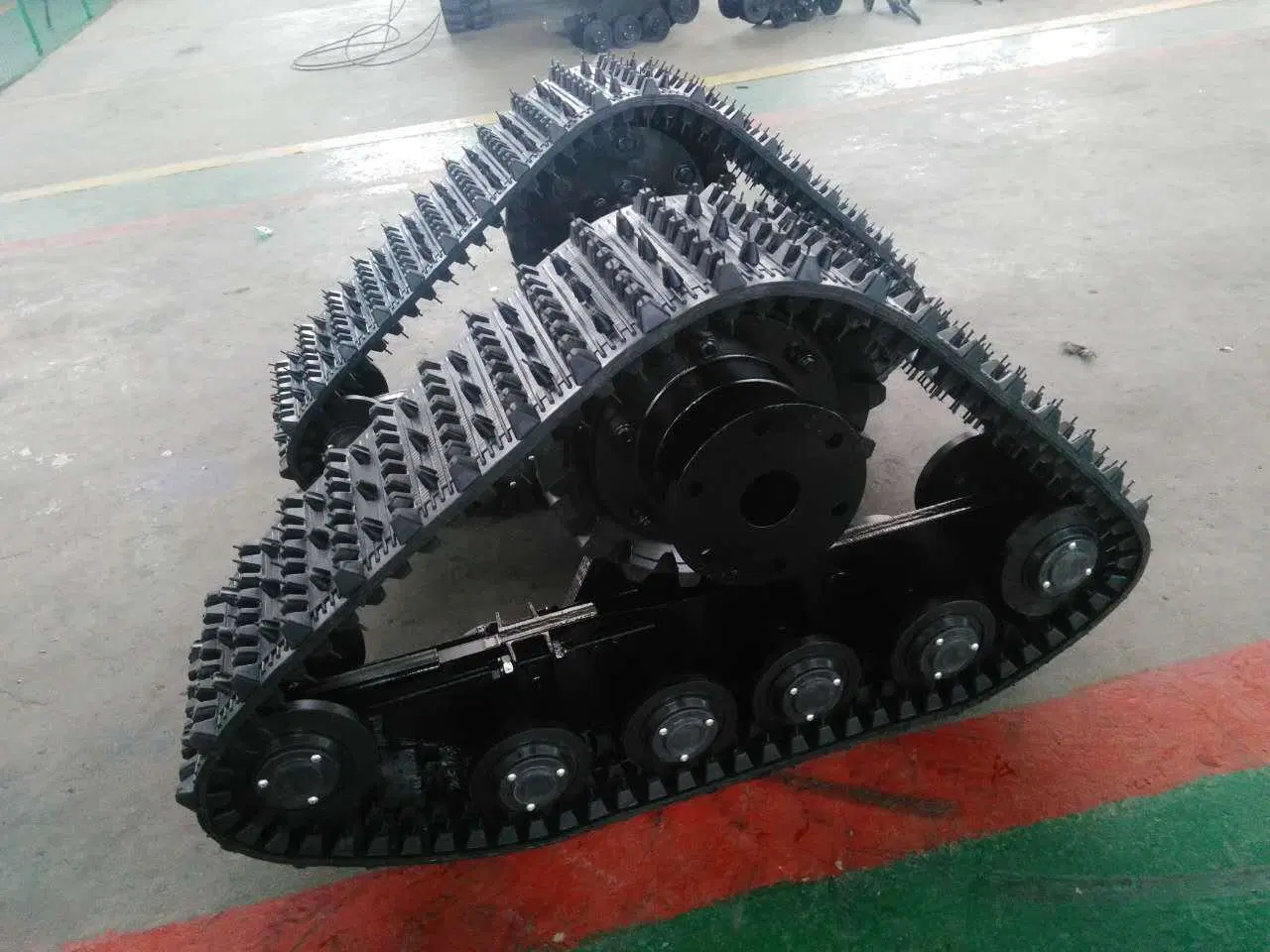 Customize Small Rubber Track System to Load 500kg Gt-255