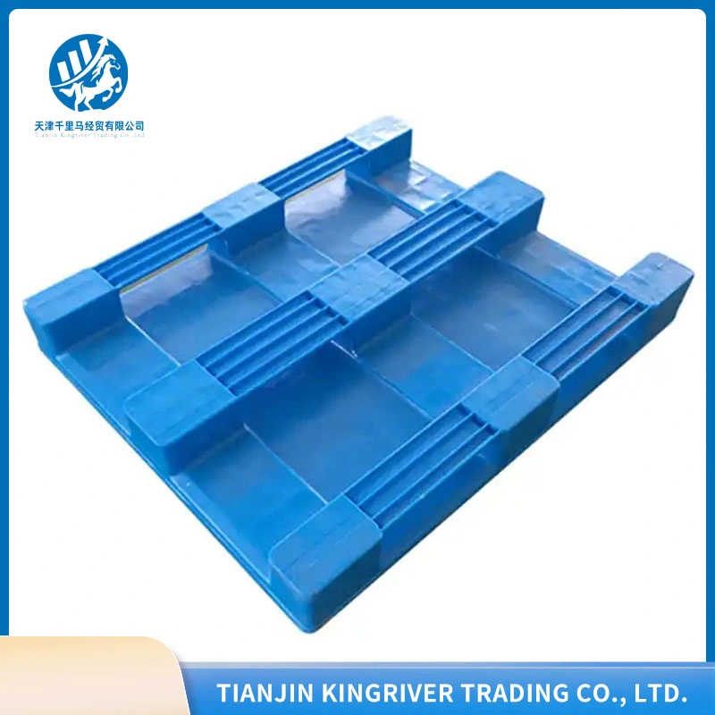 High quality/High cost performance HDPE Custom Heavy Duty Single Sided Plastic Pallets High Capacity Big Bag Plastic Pallet with 4 Tubes Prices