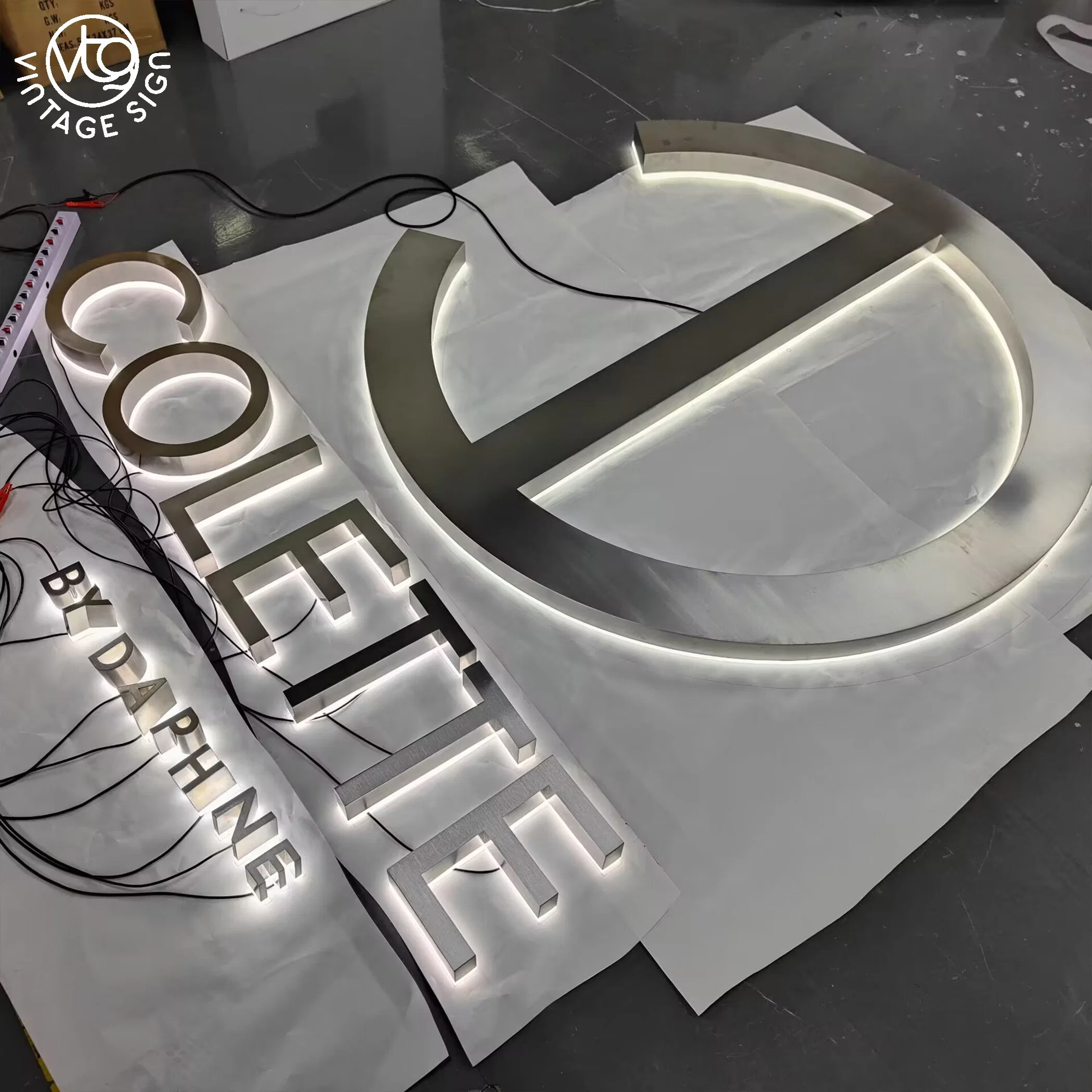 LED Logo Backlit House Letters 3D Channel Letter Products