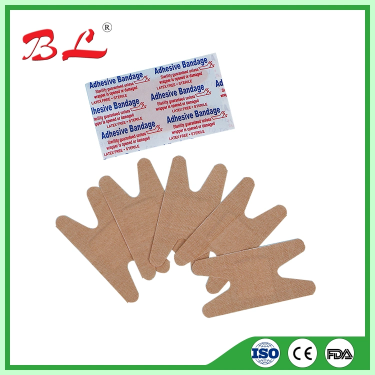 Cinta adhesiva quirúrgica Apósito para heridas de primeros auxilios transpirable Band Aid Plaster 7,2*1,9cm -F