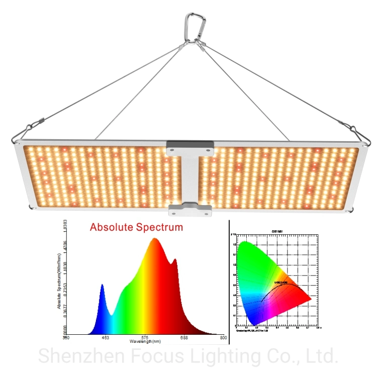 Commercial 200W 220W 240W Dimmable Full Spectrum Quantum Growing Used Indoor Hydroponic Plant Growth LED Grow Lights for Indoor Microgreen Lettuce Plants