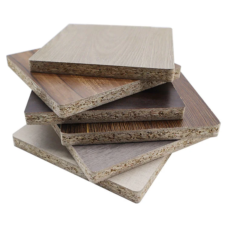 Synchronous Design Size 1220*2440*18mm Melamine Faced MDF Plywood Particle Furniture Board