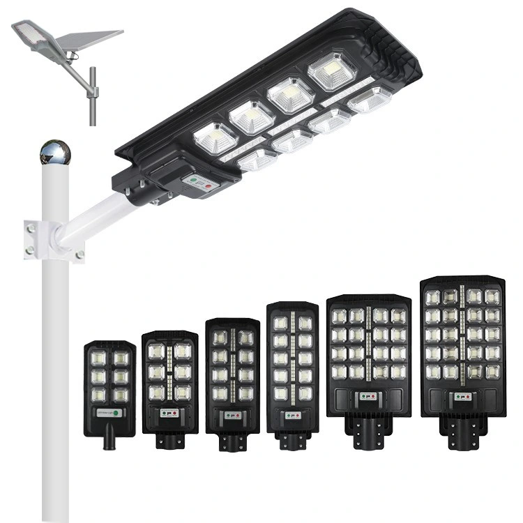 Solar Manufacturer Factory Distributor LED IP65 Street Outdoor All in One Camera COB SMD Wall Flood Garden Road Light 2000/1500/1000/800/600/500/400/300/200/50W