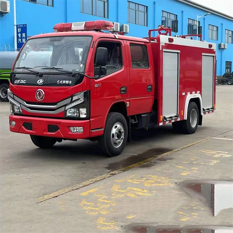 Good Price 2000 Liter 2m3 Water Tank Dongfeng Fire Fighting Truck