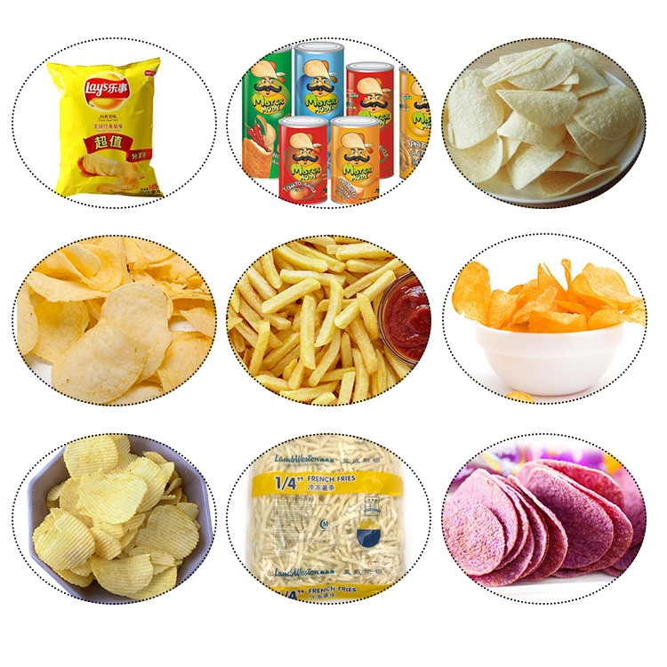 Delicious French Fries Frying Machine Frozen French Fries Production for Sale