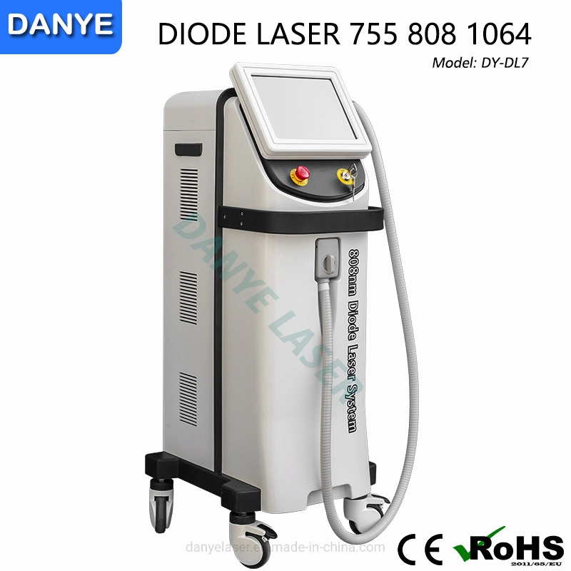 Laser Haarentfernungsgerät 1064nm 755nm 808nm Dreifach-Wellenlängen-Diode Laser