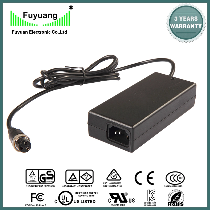 Vehículos Automóviles de Fuyuan alimentación 14.6V 6.5A resistente al agua AC DC cargador de batería de plomo ácido