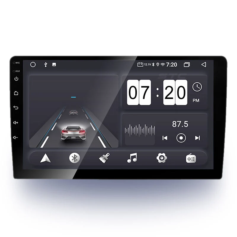 Radio para coche 2 DIN Android 7" HD pantalla táctil digital Pantalla Bt FM USB Radio coche amplificador multimedia Audio coche