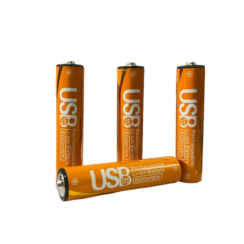 OEM Fast USB-Lithium-Ionen-Akku 1,5V AAA/LR03 Lithium-Batterien