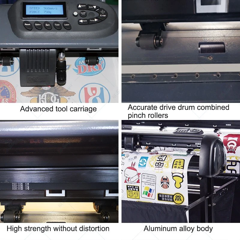 Automatic Stepper Contour Graphic Kiss Cut Packaging for PVC/Pet/PP Cutting Vinyl Plotter (SG-1350I)