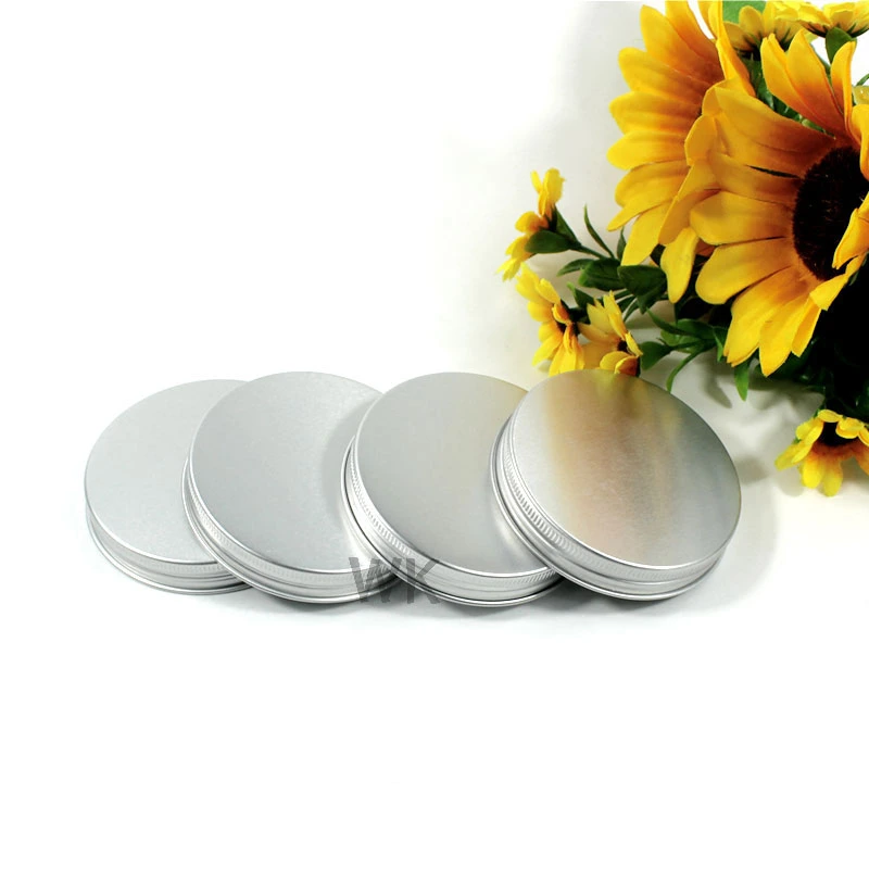 Custom Logo Canning Jar Lids Cosmetic Jar Lid Unishell Metal Lids Aluminum Screw Caps