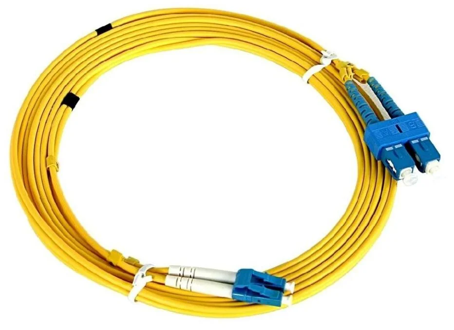 Sc / Upc to LC / Upc Sm Duplex Fibre Optique Jumpers / Patch Cable