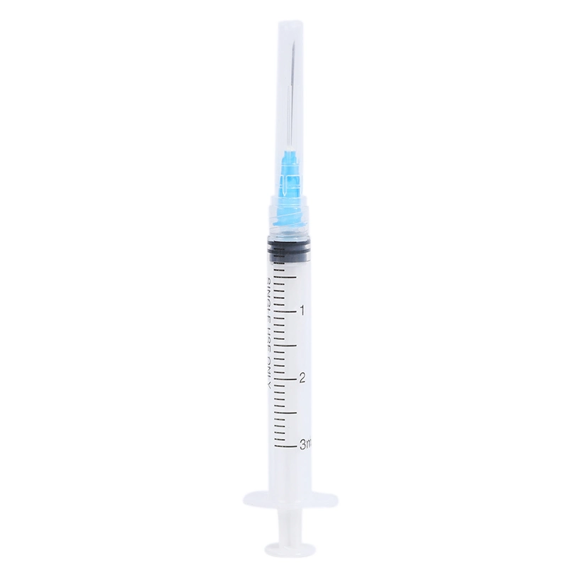 New 3ml Plastic Medical Disposable Vaccine Syringes and Needles